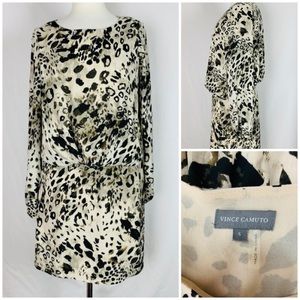 Vince Camuto Size S Animal Leopard Print